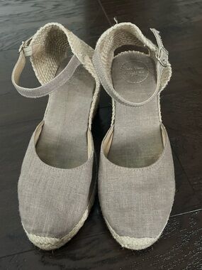 Toni Pons Caldes Espadrilles Wedge Heels Size EU 38/ US 7-7.5